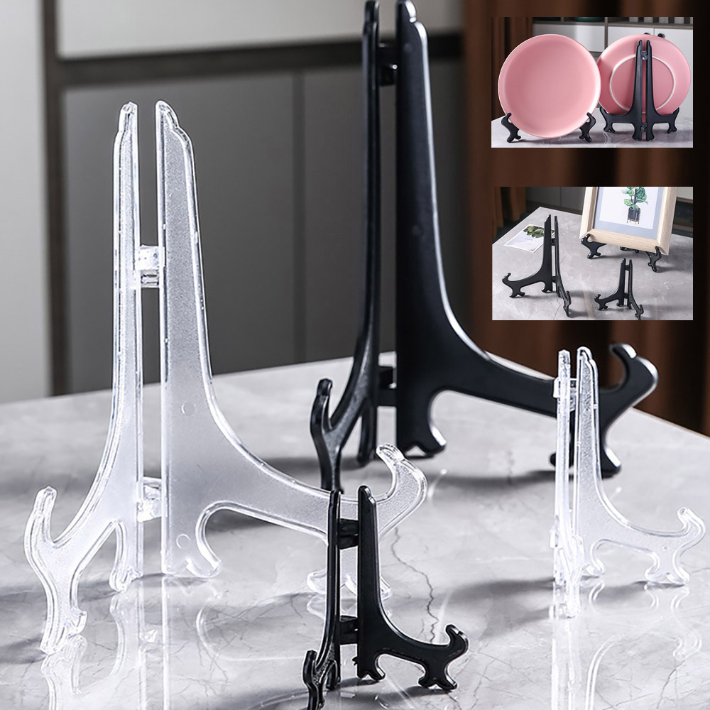 Tablet Lap Desk - ขาตั้งอะคริลิกพลาสติกหรือขาตั้ง/ที่วางจานเพื่อแสดงรูปภาพหรือสิ่งของอื่น ๆ ในงานแต่งงาน ของตกแต่งบ้าน วันเกิด โต๊ะ