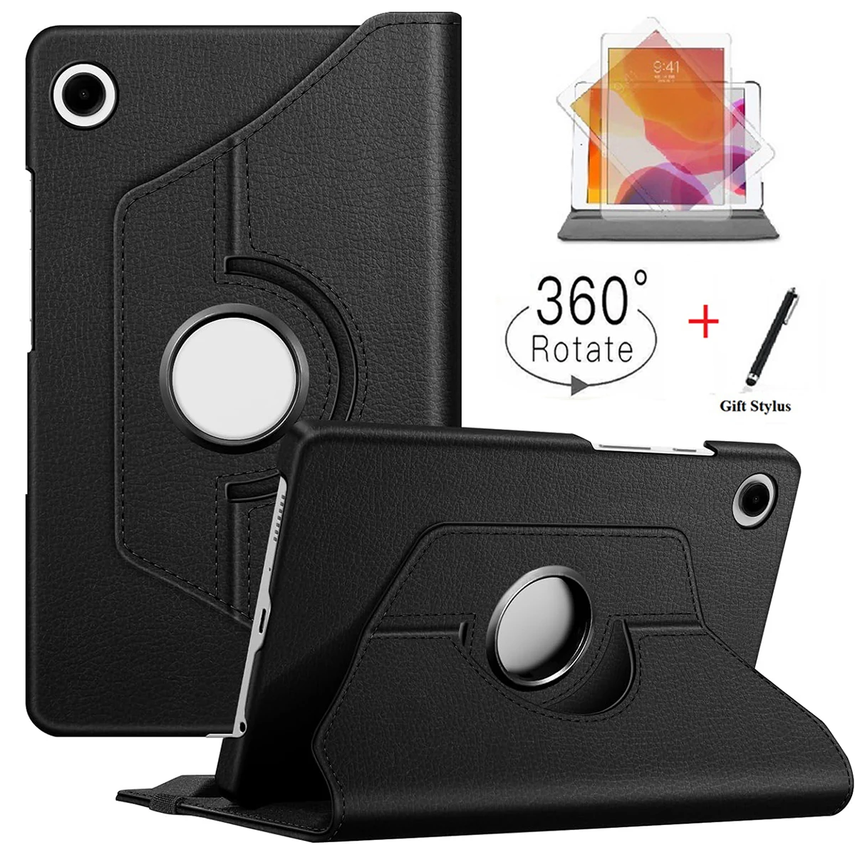 Vortex Tablet Accessories - เคสหมุนได้สำหรับ Samsung Galaxy 2023 Tab A9