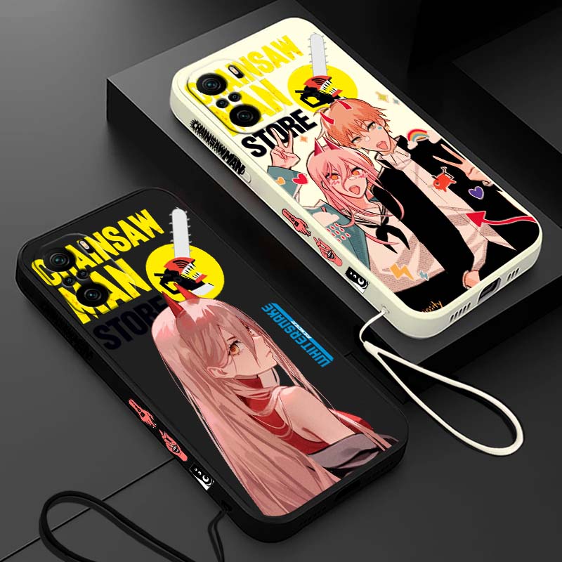 Xiaomi Redmi Note 13 - เคสโทรศัพท์ลายอนิเมะ Chainsaw Man พลังเด็นจิ สำหรับ Xiaomi