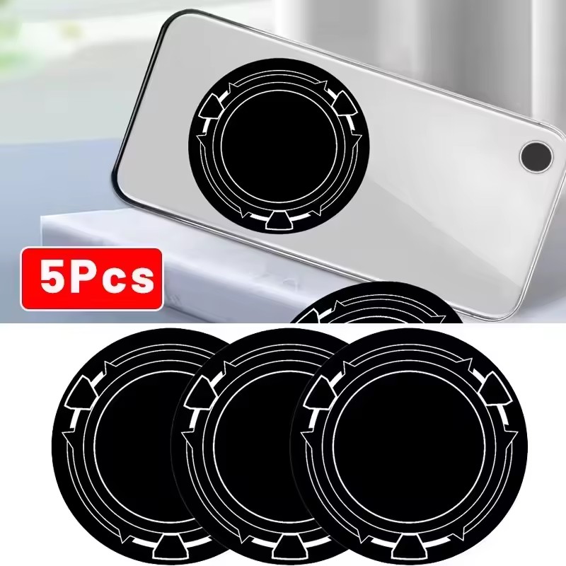 Tablet Ipad Accessories - แผ่นโลหะวงแหวนขนาด 6 ซม. สำหรับแม่เหล็ก Magsafe ที่ยึดติดในรถยนต์