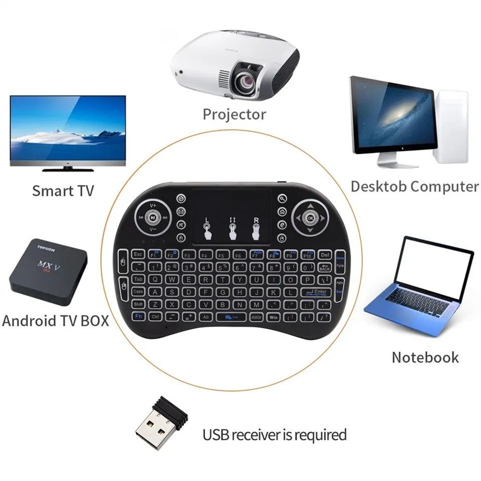 คีย์บอร์ดบลูทูธขนาดเล็ก 2.4GHz - Accessories For Android Tablet บทวิจารณ์และราคา