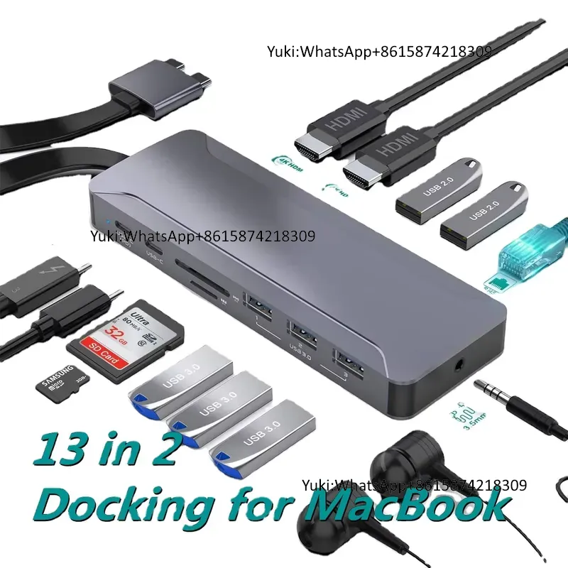 ฮับด็อกกิ้งสถานี 5 พอร์ต USB พ - Usb Hub Type C บทวิจารณ์และราคา