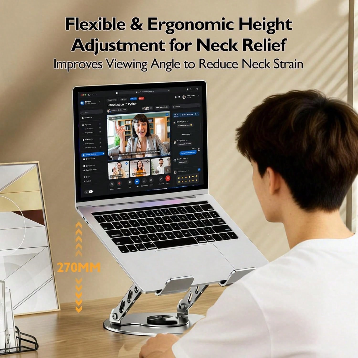 360 °   ขาตั้งแล็ปท็อปแบบหมุนไ - Tablet Lap Desk บทวิจารณ์และราคา