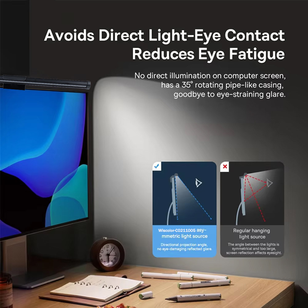 Wiscolor LED หน้าจอแขวน Light  - Tablet Lap Desk บทวิจารณ์และราคา